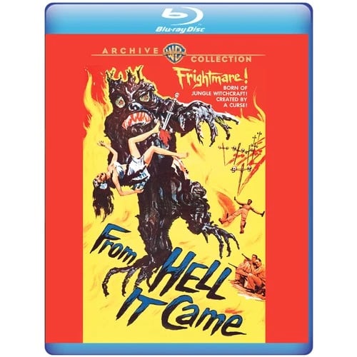 From Hell It Came Bluray (2025) Tina Carver, Milner (DIR) cert PG Brand New