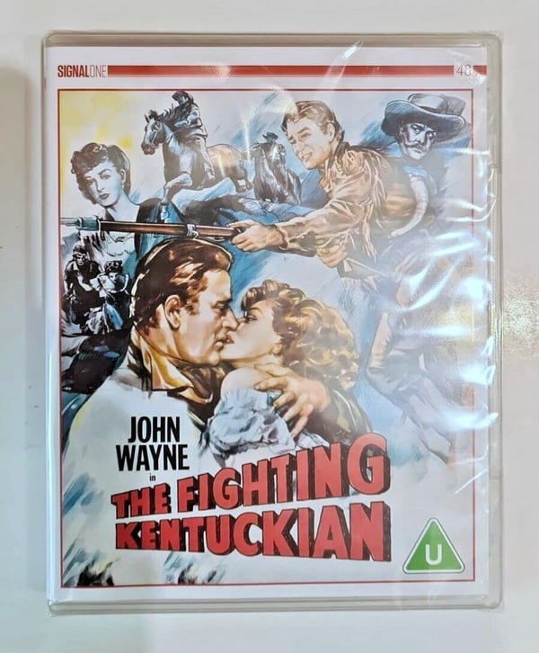 BLURAY THE FIGHTING KENTUCKIAN JOHN WAYNE STOCK Brand New
