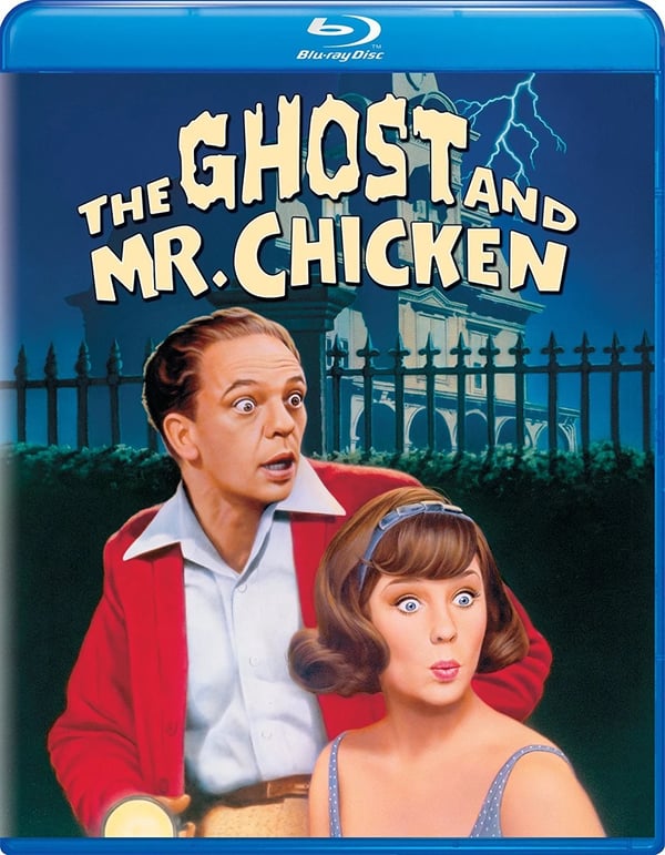 THE GHOST AND MR. CHICKEN BLU RAY Region free Brand New