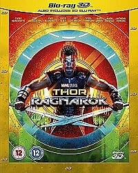 Thor: Ragnarok (Bluray 3D, 2018) Brand New Thor: Ragnarok (Bluray 3D, 2018) Brand New