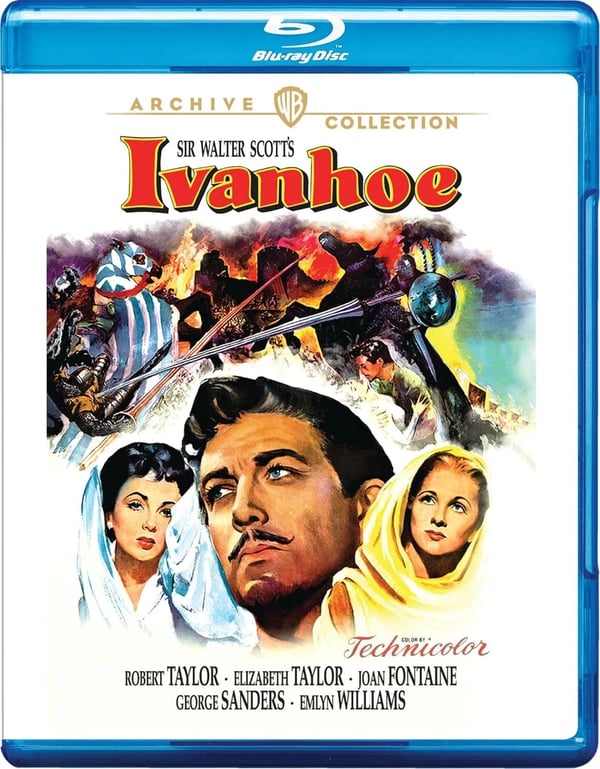 Ivanhoe [Bluray] [1952] [2023] [Region Free] Brand New