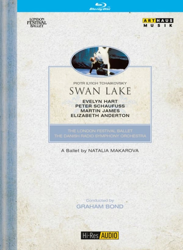 Swan Lake: London Festival Ballet (Bluray) Danish Radio So Bond Evelyn Hart Brand New