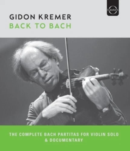 KREMER GIDON: BACK TO BACH COMPLETE BACH PARITA Region B Blu Ray Brand New