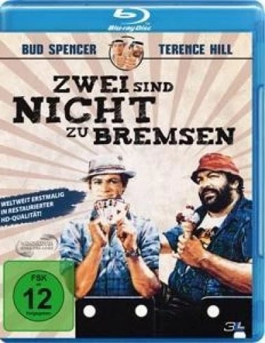 Zwei sind nicht zu bremsen [Region Free] [Bluray] DVD Brand New