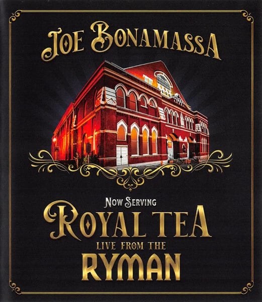 Joe Bonamassa Now Serving: Royal Tea Live From The Ryman (2021) Bluray Brand New