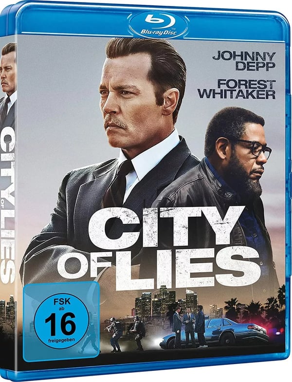 CITY OF LIES 2018 / Uncut / Johnny Depp, Forest Whitaker, Tupac RB Bluray Brand New