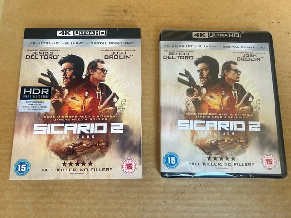 SICARIO 2 : SOLDADO 4K UHD BLU RAY With Slipcase Brand New