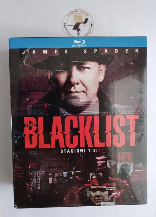 The Blacklist Seasons 1&2 Boxset Bluray ITALIAN EDITION/English SEE DESCRIPTION Brand New
