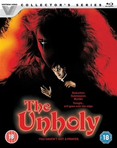 THE UNHOLY (VESTRON) BLURAY Ben Cross Ned Beatty Jill Carroll R2 Brand New