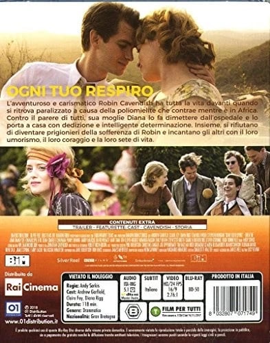 ogni tuo respiro blu ray BluRay Italian Import [Region Free] [Bluray] DVD Brand New