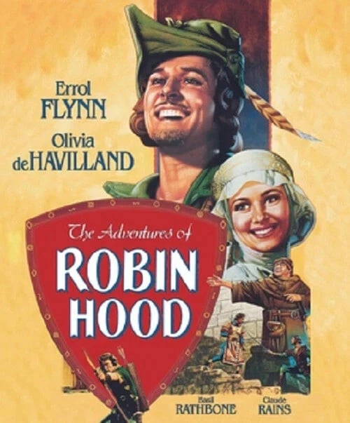 The Adventures Of Robin Hood (1938) Region B Blu Ray Brand New