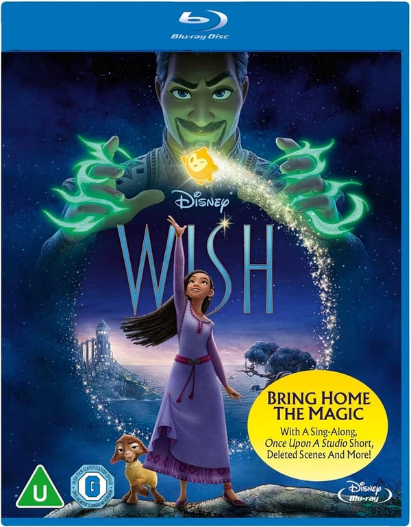Disneys Wish [Bluray] [Region Free] Brand New