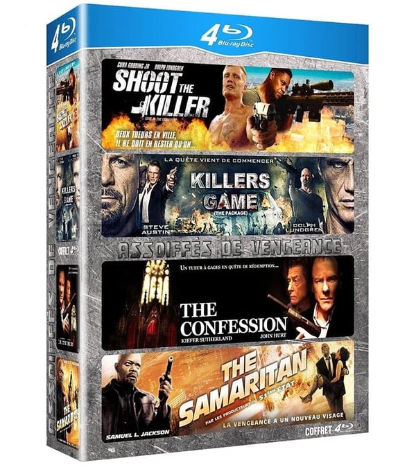 Assoiffes De Vengeance : The Samaritan, Killers Game, Shoot The Killer (Bluray) Brand New Assoiffes De Vengeance : The Samaritan, Killers Game, Shoot The Killer (Bluray) Brand New