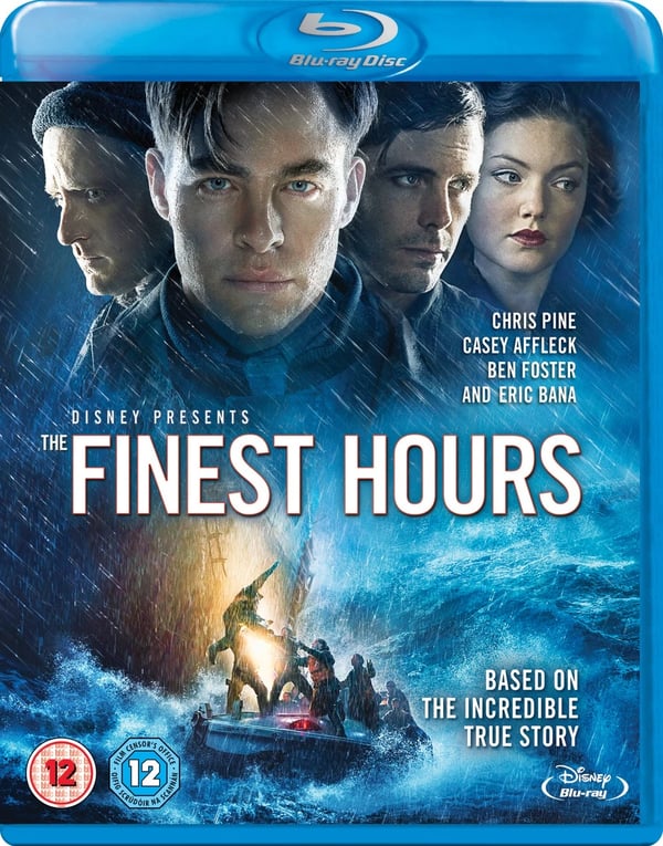 The Finest Hours (Bluray) John Oritz Kyle Gallner Josh Stewart John Magaro Brand New