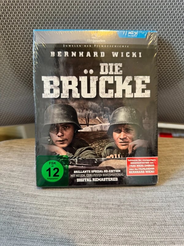 Die Brücke / The Bridge (1959) Bernhard Wicki German Bluray No English Subs Brand New