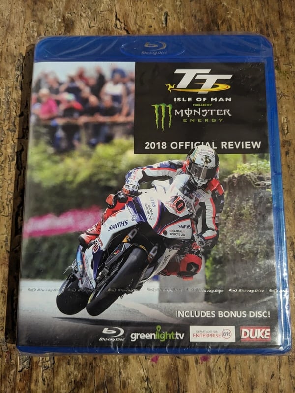 TT 2018: Official Review Region B Blu Ray Brand New