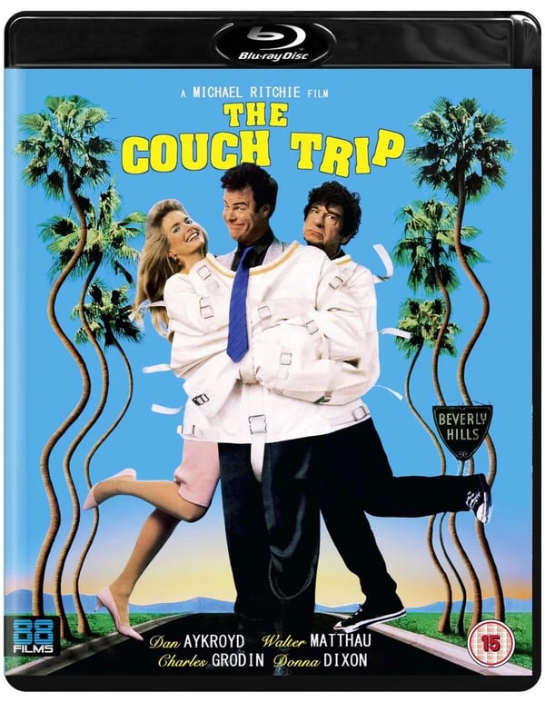 The Couch Trip (Bluray) Dan Aykroyd Walter Matthau Charles Grodin Brand New