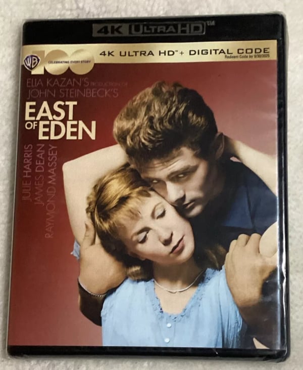 EAST OF EDEN 4K Ultra HD Region free Brand New