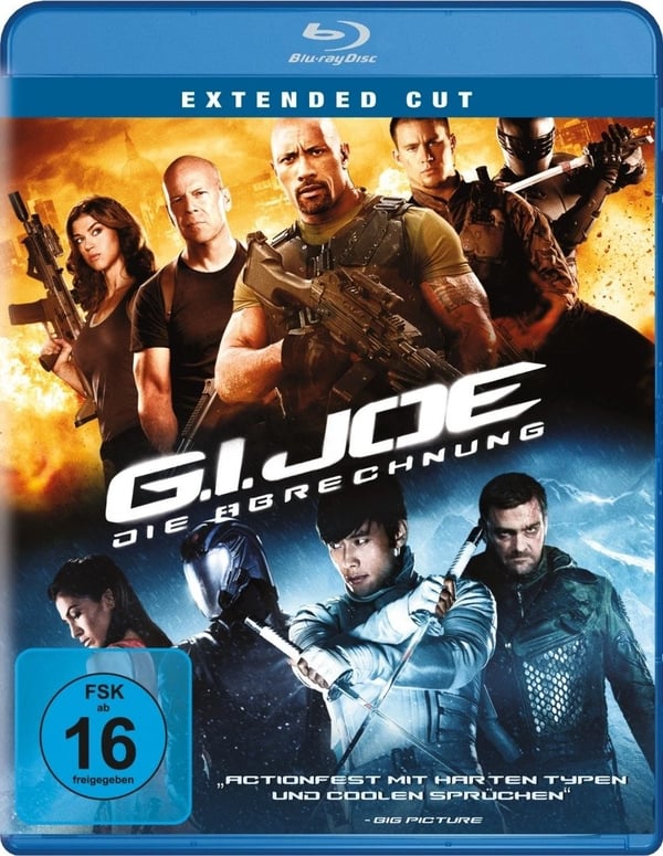G.I. Joe: Die Abrechnung (Extended Cut) (Bluray) Brand New