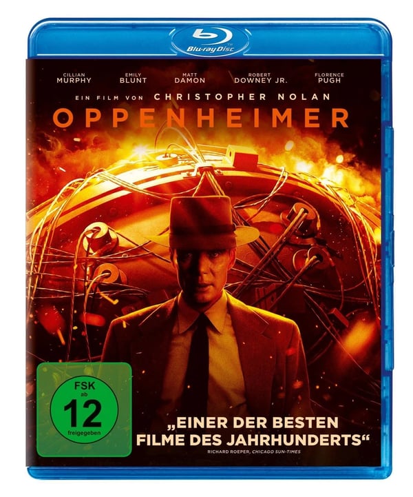 Oppenheimer (Bluray) Cillian Murphy Emily Blunt Brand New