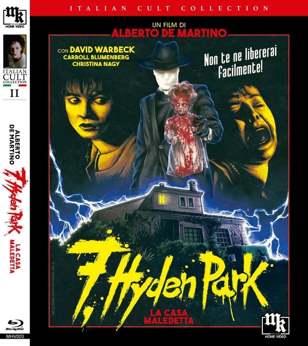 `7, Hyden Park La Casa Maledetta (Italian Import)` Bluray Brand New