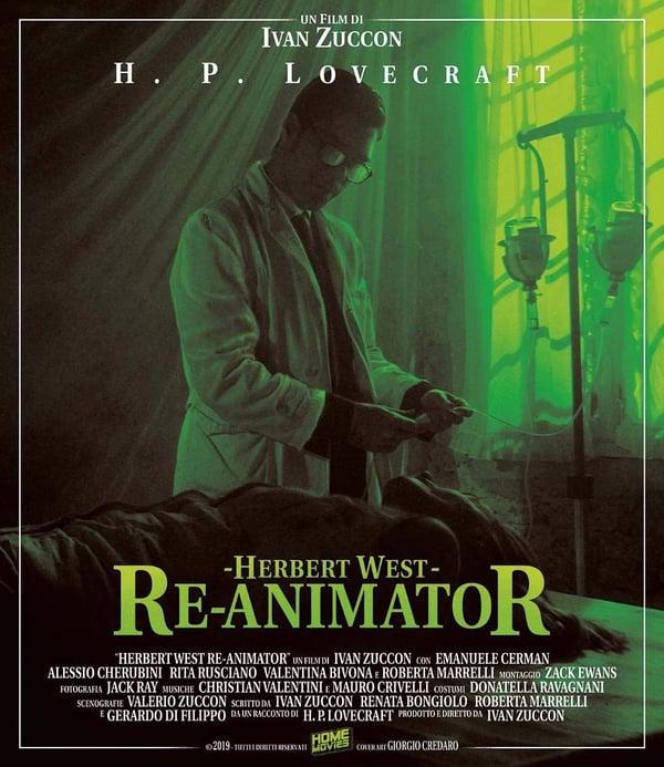 ReAnimator Herbert West (Bluray) Cerman Cherubini Brand New