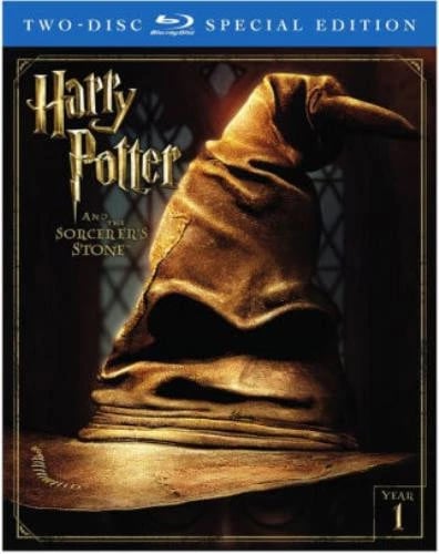HARRY POTTER & SORCERER'S STONE Region free Blu Ray Brand New
