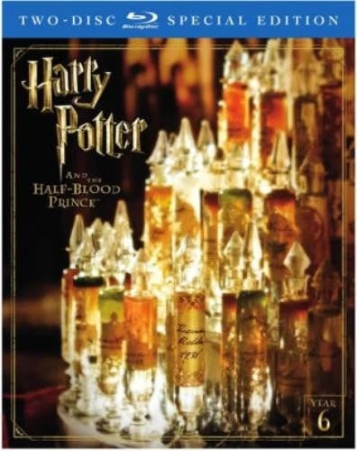 HARRY POTTER & THE HALFBLOOD PRINCE Region free Blu Ray Brand New