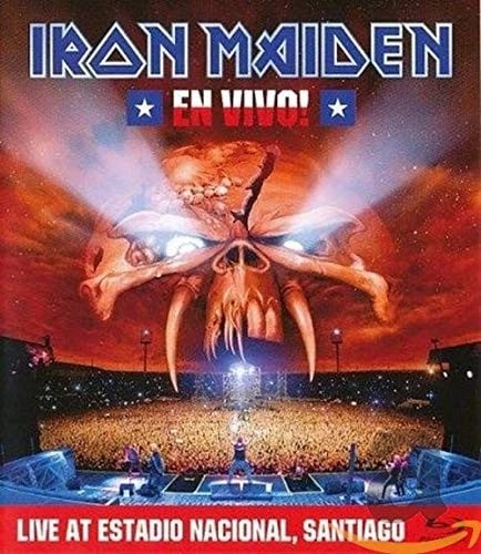 En Vivo! (Bluray) Iron Maiden Brand New