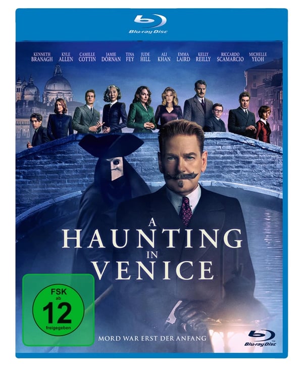 A Haunting in Venice (Bluray) Kenneth Branagh Kelly Reilly Brand New