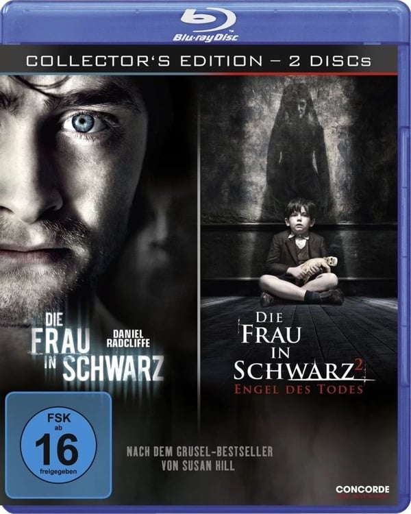 Die Frau in Schwarz 1+2 (Bluray) Amelia Pidgeon, Daniel Radcliffe Brand New