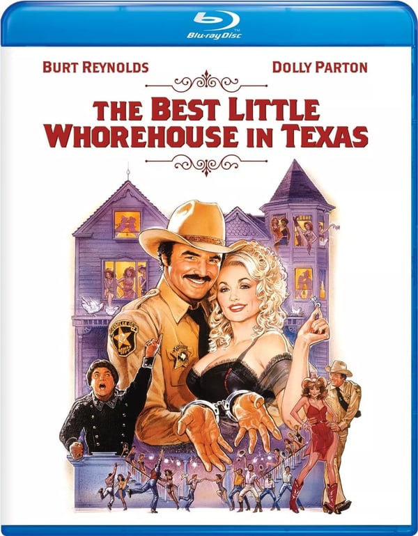 THE BEST LITTLE WHOREHOUSE IN TEXAS Blu Ray Region free Brand New