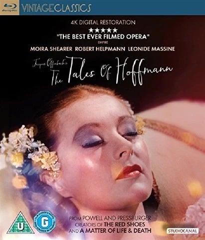 Tales of Hoffman (U) 1951 Bluray Region 2 PAL Brand New