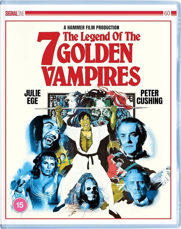 The Legend of the 7 Golden Vampires [Bluray] Brand New