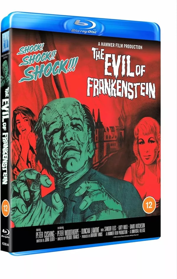 The Evil of Frankenstein [Bluray] [2021] Brand New