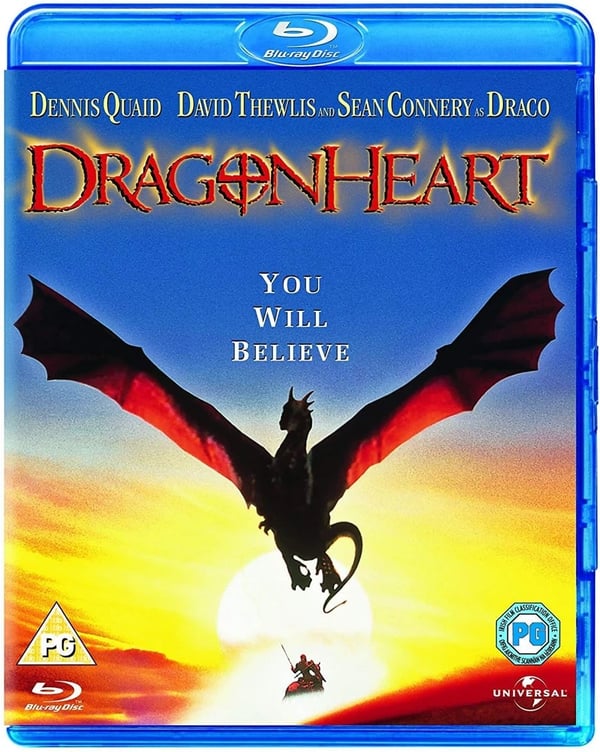 Dragonheart [Bluray] [Region Free] Brand New