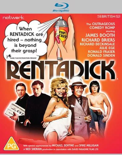 Rentadick Bluray (2021) James Booth, Clark (DIR) cert PG Great Value Brand New