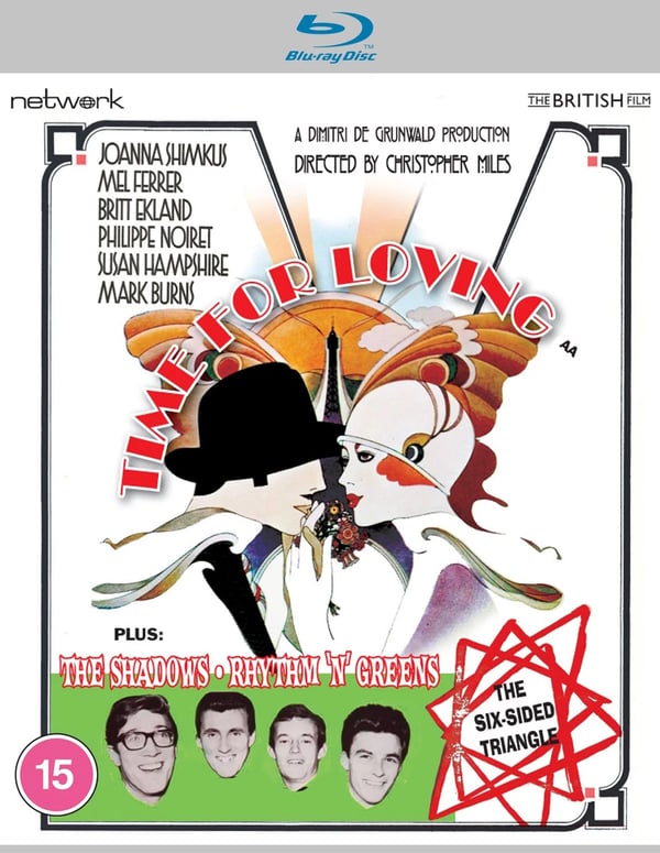 Time for Loving (Bluray) Joanna Shimkus Mel Ferrer Britt Ekland Philippe Noiret Brand New