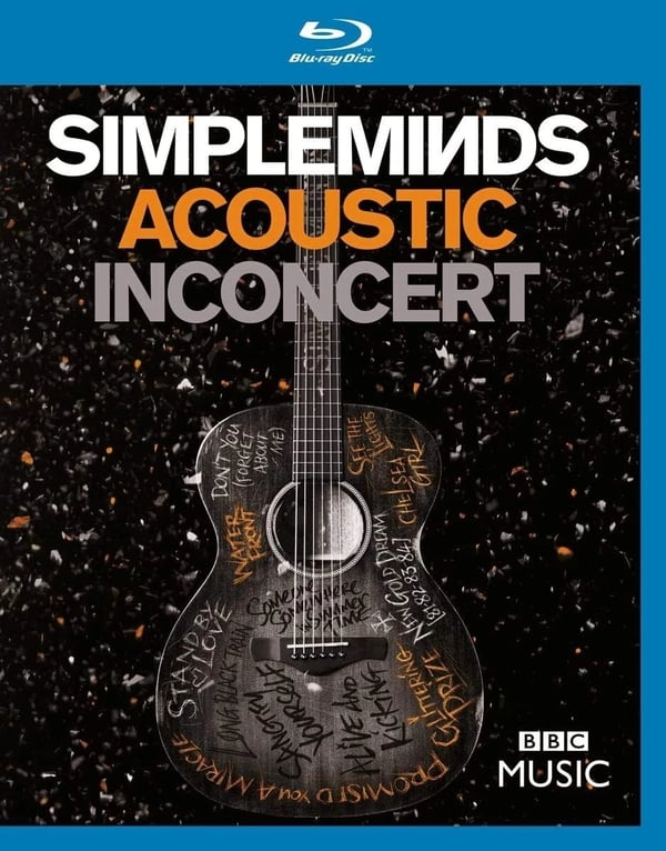 Simple Minds Acoustic In Concert Blu Ray R2 Brand New