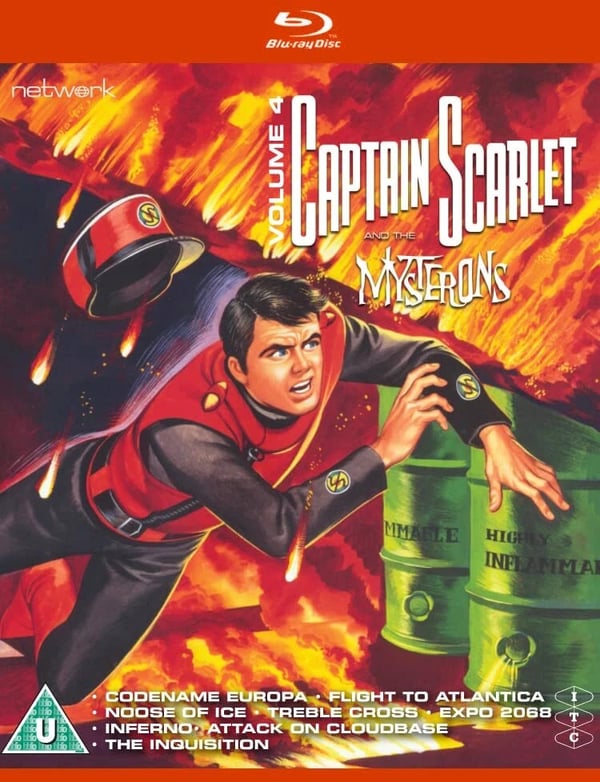 Captain Scarlet & Mysterons: Vol 4 [BLURAY] Brand New