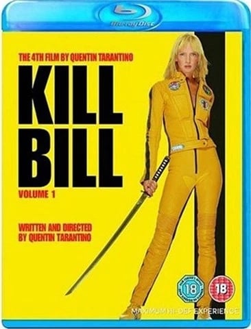 Kill Bill, Vol.1 (18) 2003 Bluray Region 2 Brand New