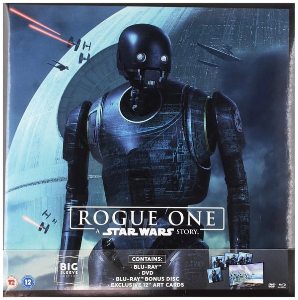 Rogue One A Star Wars Story (Big Sleeve Edition)(BBFC) /BluRay Brand New