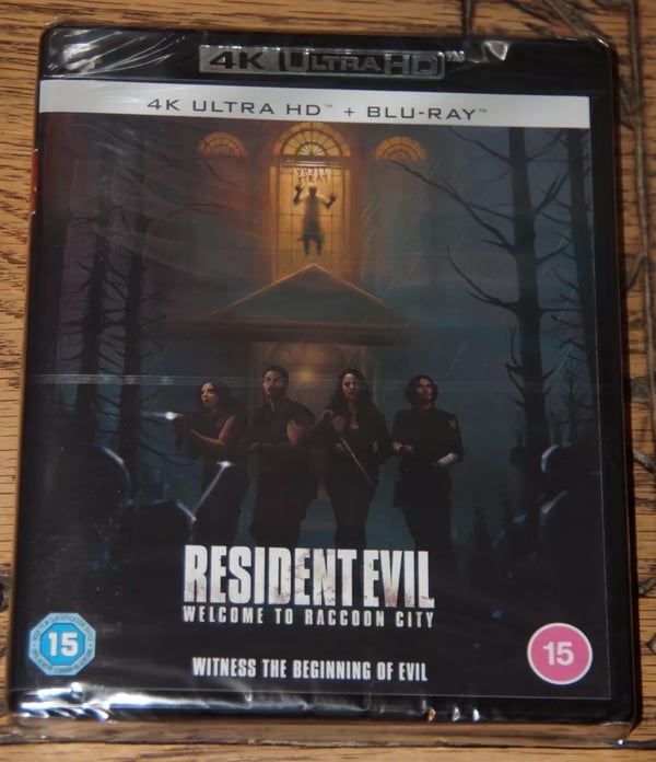 RESIDENT EVIL WELCOME TO RACCOON CITY GENUINE 4K UHD + BLURAY BN&S FAST POST Brand New