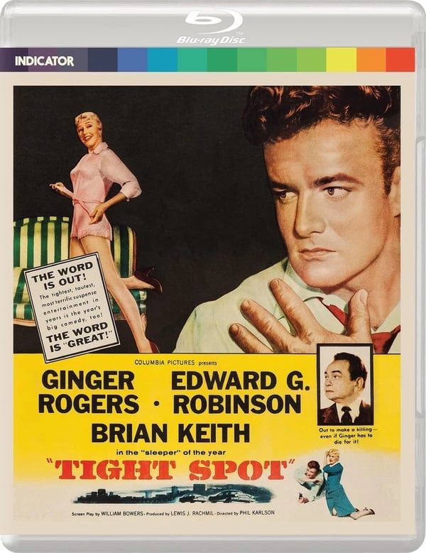 Tight Spot (PG) 1955 Bluray Region 2 PAL Brand New