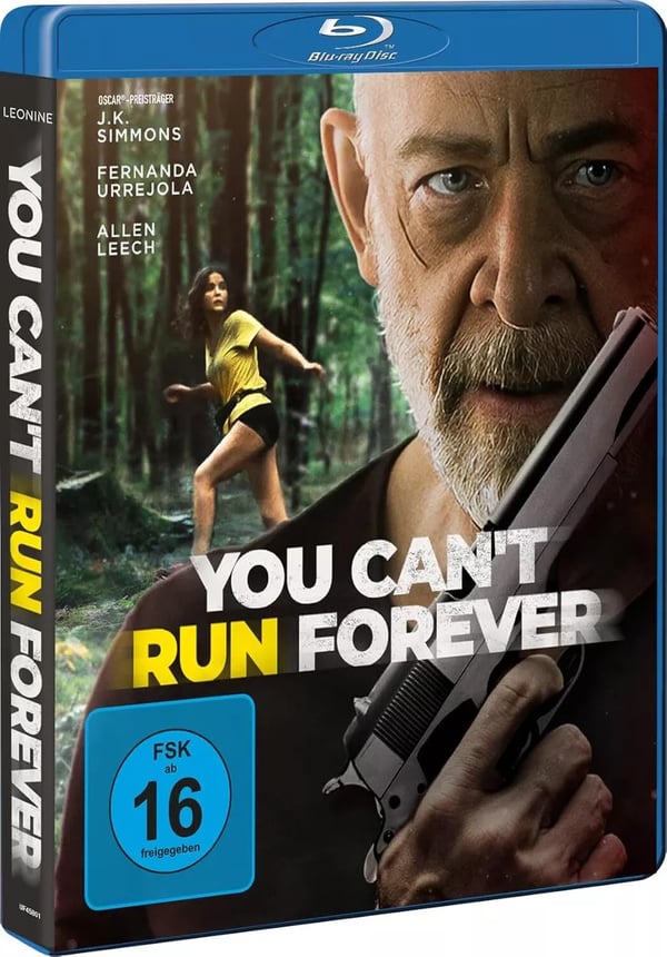 YOU CAN'T RUN FOREVER 2024 / J.K. Simmons Region B Bluray Brand New