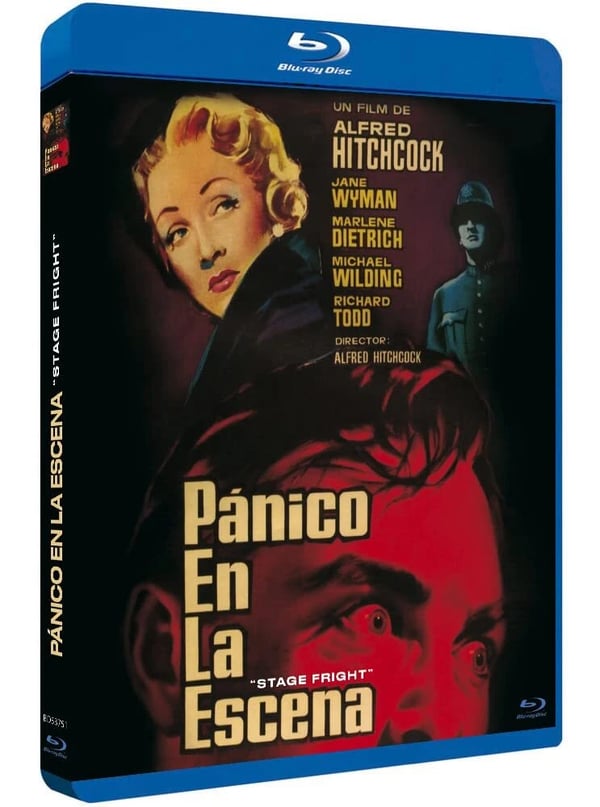 STAGE FRIGHT 1950 / Marlene Dietrich / Alfred Hitchcock Region B Bluray Brand New