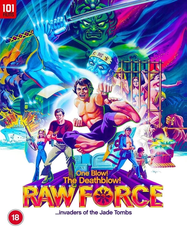 Raw Force (18) 1982 Bluray Region 2 PAL Brand New