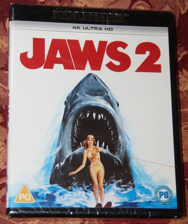 JAWS 2 1978 GENUINE 4K UHD ONLY (NO BLURAY!!!) BN&S IMMEDIATE DISPATCH Brand New