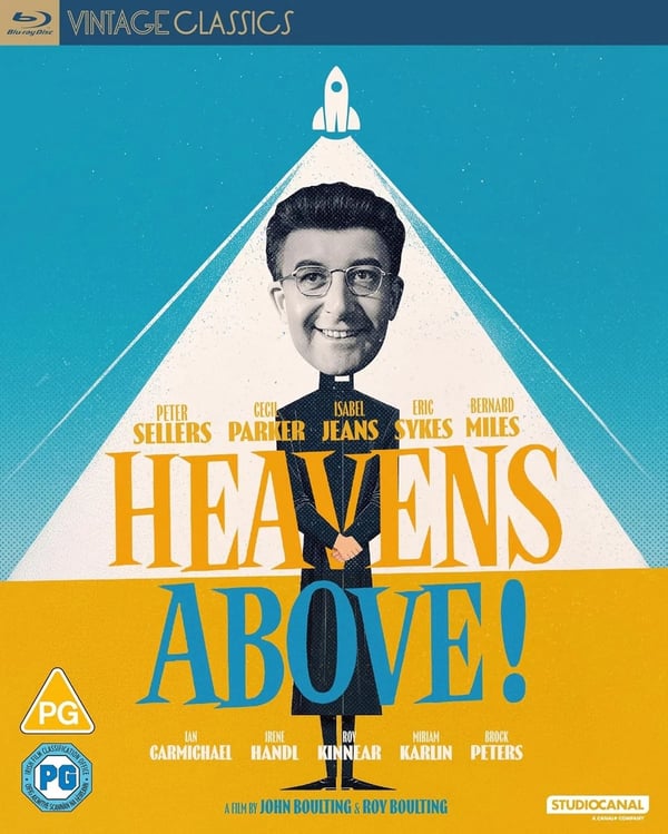 Heavens Above! (Vintage Classics) [Bluray] Brand New
