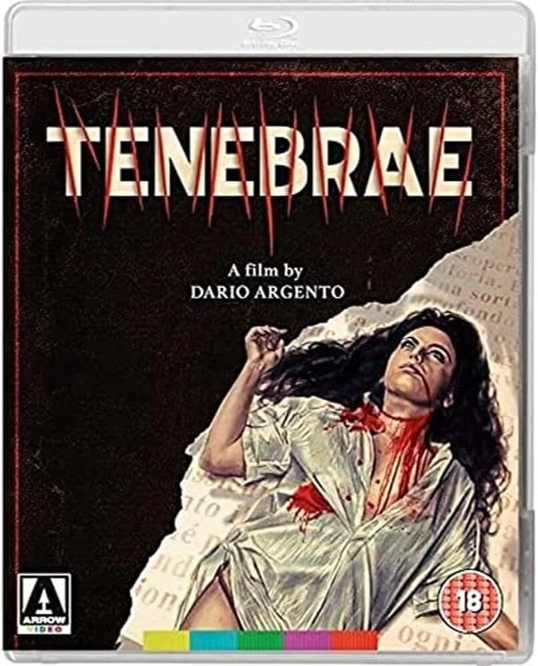 TENEBRAE Bluray Anthony Franciosa John Saxon Dario Argento Movie Film R2 Brand New